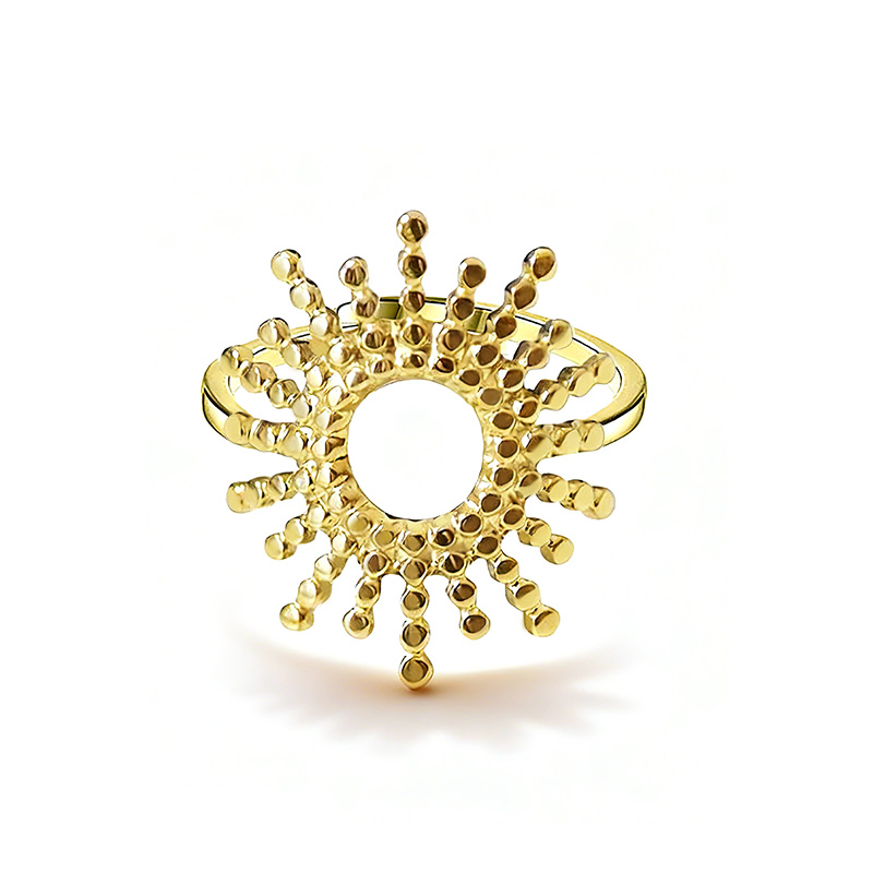 ANELLO APERTO REGOLABILE SOLE - JN2524C203