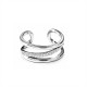 ANELLO RIGIDO INCROCIATO CON ZIRCONI - JN2668D011
