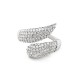ANELLO APERTO REGOLABILE CON PAVÉ DI ZIRCONI - MY251288B445 ANELLO APERTO REGOLABILE CON PAVÉ DI ZIRCONI - MY251288B445