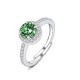ANELLO REGOLABILE CON ZIRCONE ROTONDO - MY25616B465
