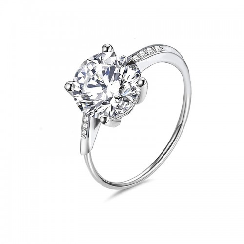ANELLO DI FIDANZAMENTO REGOLABILE CON ZIRCONE - MY25656B443