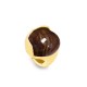 GRANDE ANELLO ELASTICO TONDO CON PIETRA IN RESINA - NY24100B882 GRANDE ANELLO ELASTICO TONDO CON PIETRA IN RESINA - NY24100B882