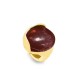 GRANDE ANELLO ELASTICO TONDO CON PIETRA IN RESINA - NY24100B882 GRANDE ANELLO ELASTICO TONDO CON PIETRA IN RESINA - NY24100B882