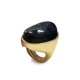 GRANDE ANELLO ELASTICO OVALE CON PIETRA IN RESINA - NY24100B884