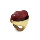 GRANDE ANELLO ELASTICO OVALE CON PIETRA IN RESINA - NY24100B884