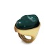 GRANDE ANELLO ELASTICO OVALE CON PIETRA IN RESINA - NY24100B884