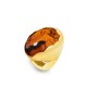 GRANDE ANELLO ELASTICO OVALE CON PIETRA IN RESINA - NY24100B880/B885