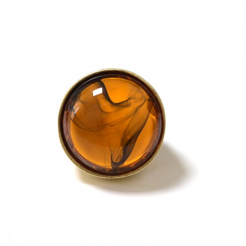 GRANDE ANELLO ELASTICO TONDO CON PIETRA IN RESINA - NY24100B891 GRANDE ANELLO ELASTICO TONDO CON PIETRA IN RESINA - NY24100B891