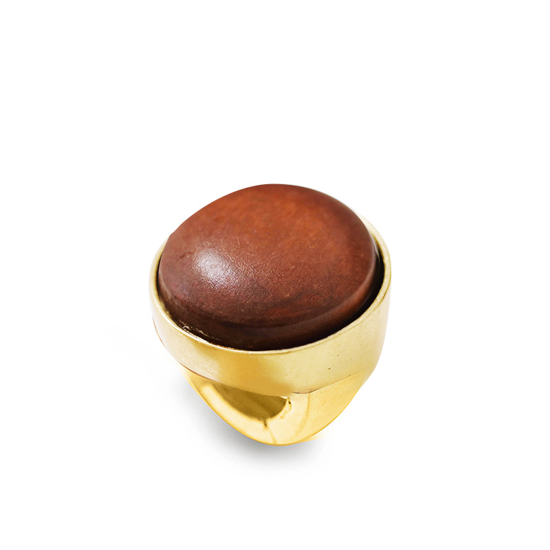 GRANDE ANELLO ELASTICO TONDO CON PIETRA IN RESINA - NY24100B891 GRANDE ANELLO ELASTICO TONDO CON PIETRA IN RESINA - NY24100B891
