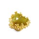 GRANDE ANELLO ELASTICO CORAL CON PIETRA IN RESINA A CUORE - NY24108B883 GRANDE ANELLO ELASTICO CORAL CON PIETRA IN RESINA A CUORE - NY24108B883
