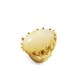 GRANDE ANELLO ELASTICO CORAL CON PIETRA IN RESINA - NY2484B881 GRANDE ANELLO ELASTICO CORAL CON PIETRA IN RESINA - NY2484B881