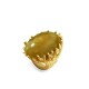 GRANDE ANELLO ELASTICO CORAL CON PIETRA IN RESINA - NY2484B881 GRANDE ANELLO ELASTICO CORAL CON PIETRA IN RESINA - NY2484B881