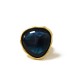 GRANDE ANELLO ELASTICO CON PIETRA IN RESINA - NY2488B887