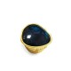 GRANDE ANELLO ELASTICO CON PIETRA IN RESINA - NY2488B887