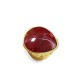 GRANDE ANELLO ELASTICO CON PIETRA IN RESINA - NY2488B887