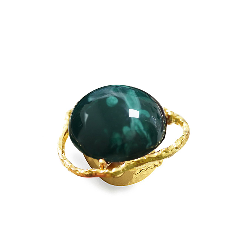 GRANDE ANELLO ELASTICO IRREGOLARE CON PIETRA IN RESINA - NY2492B886 GRANDE ANELLO ELASTICO IRREGOLARE CON PIETRA IN RESINA - NY2492B886