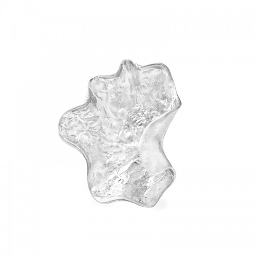 GRANDE ANELLO ELASTICO FOGLIA RUGOSA - NY2492B895