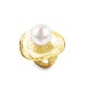 GRANDE ANELLO ELASTICO DISCO CON PERLA - NY2496B901 GRANDE ANELLO ELASTICO DISCO CON PERLA - NY2496B901