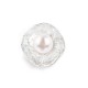GRANDE ANELLO ELASTICO DISCO CON PERLA - NY2496B901 GRANDE ANELLO ELASTICO DISCO CON PERLA - NY2496B901