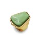 GRANDE ANELLO ELASTICO A TRAPEZIO CON PIETRA IN RESINA - NY25100C571
