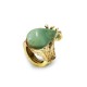 GRANDE ANELLO ELASTICO IRREGOLARE CON PIETRA IN RESINA - NY25100C572
