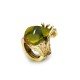 GRANDE ANELLO ELASTICO IRREGOLARE CON PIETRA IN RESINA - NY25100C572