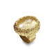GRANDE ANELLO ELASTICO OVALE CON PIETRA IN RESINA - NY25100C573