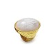 GRANDE ANELLO ELASTICO OVALE CON PIETRA IN RESINA - NY25100C574