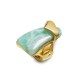 GRANDE ANELLO ELASTICO SCULTOREO CON PIETRA IN RESINA - NY25100C575