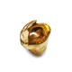 GRANDE ANELLO ELASTICO ORGANICO CON PIETRA IN RESINA - NY25100C576