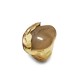 GRANDE ANELLO ELASTICO ORGANICO CON PIETRA IN RESINA - NY25100C576