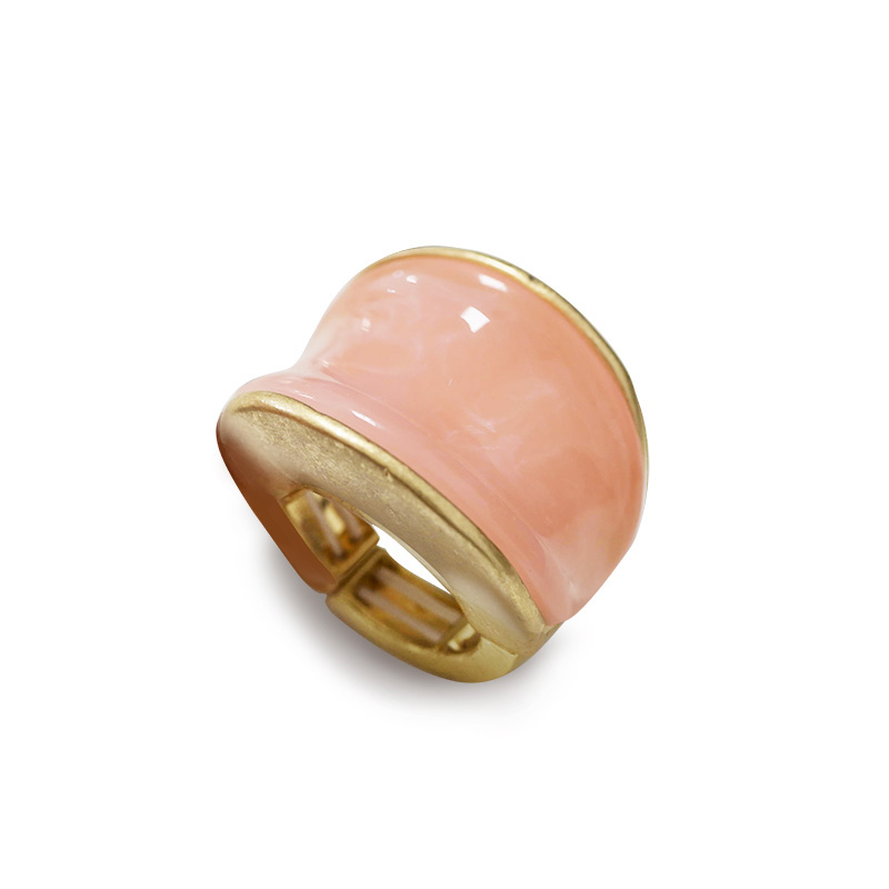 GRANDE ANELLO ELASTICO A SELLA IN RESINA - NY25100C583