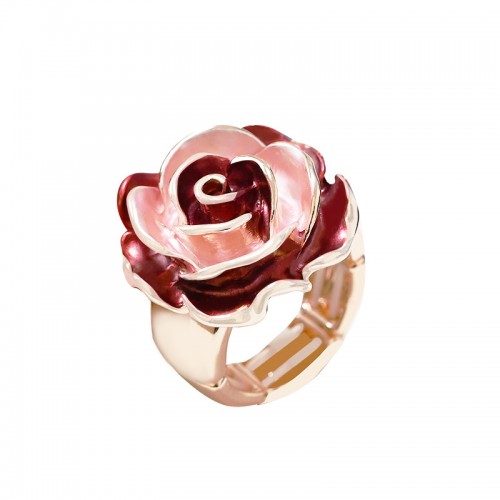 ANELLO ELASTICO FIORE SMALTATO - SW25448B107