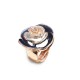 ANELLO ELASTICO FIORE SMALTATO - SW25448B110 ANELLO ELASTICO FIORE SMALTATO - SW25448B110