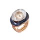ANELLO ELASTICO SMALTATO CON STRATI IRREGOLARI - SW25448B118 ANELLO ELASTICO SMALTATO CON STRATI IRREGOLARI - SW25448B118