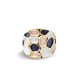 ANELLO ELASTICO CON EFFETTO MOSAICO SMALTATO - SW25464C484