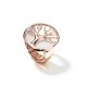 ANELLO ELASTICO SMALTATO CON ALBERO DELLA VITA - SW2648C789