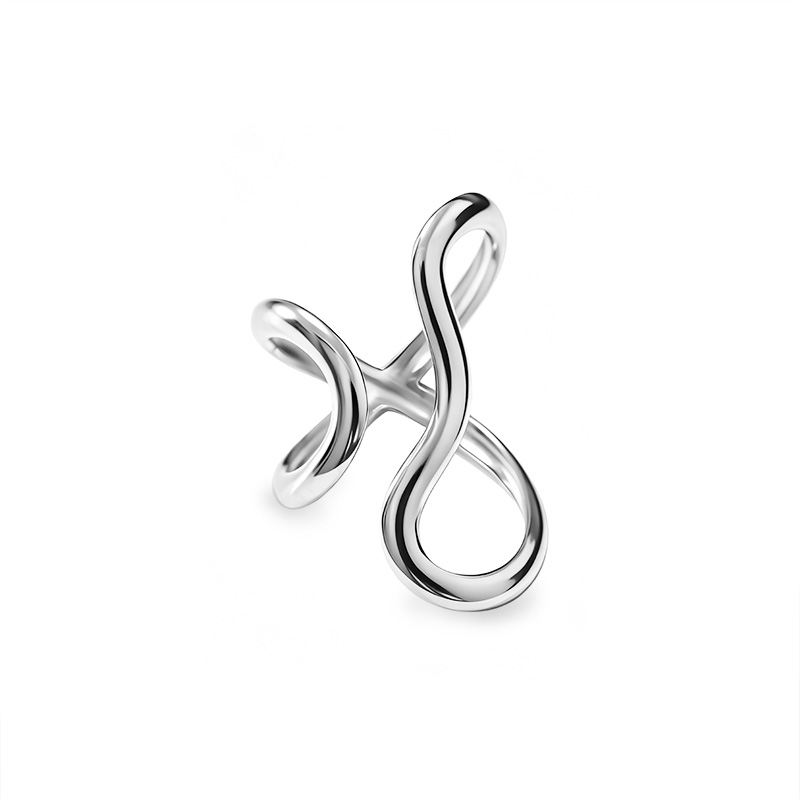 ANELLO APERTO REGOLABILE ONDA - YC25312B400