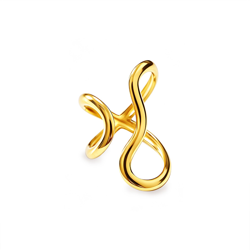 ANELLO APERTO REGOLABILE ONDA - YC25312B400