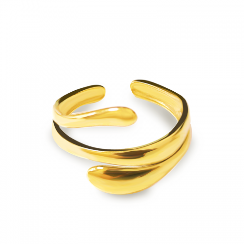 ANELLO APERTO REGOLABILE SERPENTE - YC25312B405