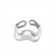 ANELLO APERTO REGOLABILE ONDA - YC25312B414