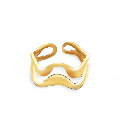 ANELLO APERTO REGOLABILE ONDA - YC25312B414