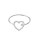 ANELLO SOTTILE REGOLABILE DI VARIE FORME CON STRASS - YC2540B ANELLO SOTTILE REGOLABILE DI VARIE FORME CON STRASS - YC2540B