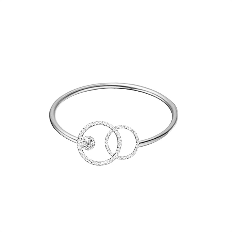 ANELLO SOTTILE REGOLABILE DI VARIE FORME CON STRASS - YC2540B ANELLO SOTTILE REGOLABILE DI VARIE FORME CON STRASS - YC2540B