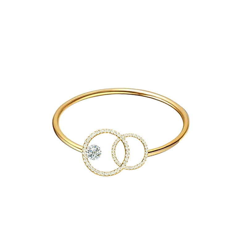 ANELLO SOTTILE REGOLABILE DI VARIE FORME CON STRASS - YC2540B ANELLO SOTTILE REGOLABILE DI VARIE FORME CON STRASS - YC2540B