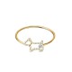 ANELLO SOTTILE REGOLABILE DI VARIE FORME CON STRASS - YC2540B ANELLO SOTTILE REGOLABILE DI VARIE FORME CON STRASS - YC2540B