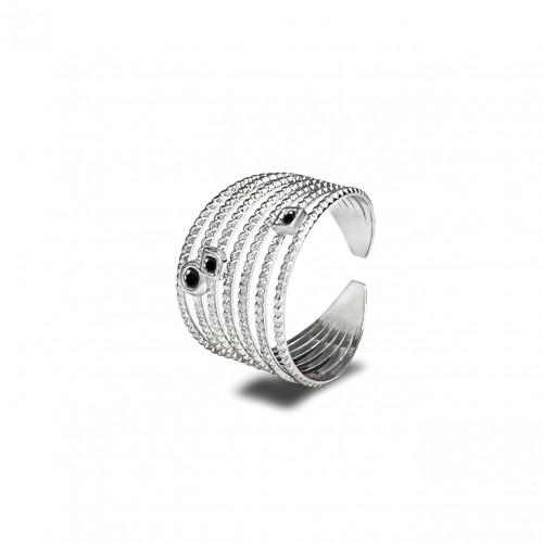 MULTILINE RING WITH RHINESTONE - YG2348E327