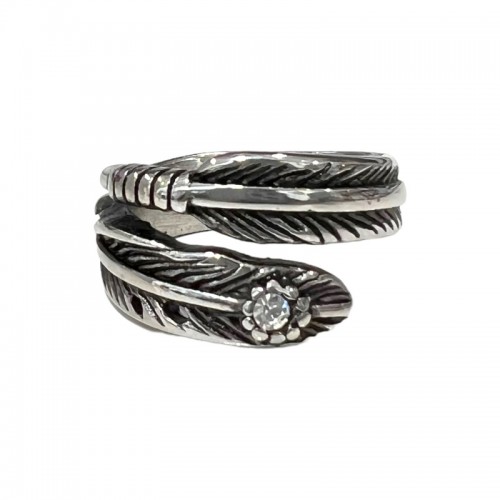 ANELLO PIUMA CON STRASS - MY2252D875