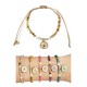 SET DI 6 BRACCIALI ASSORTITI CON COULISSE CON ESPOSITORE - 20260407B