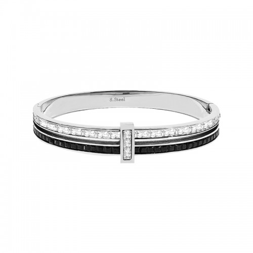 BRACCIALE RIGIDO CON ZIRCONE - DH22100D329